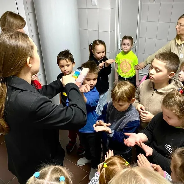 В центре культуры гости из детского сада!